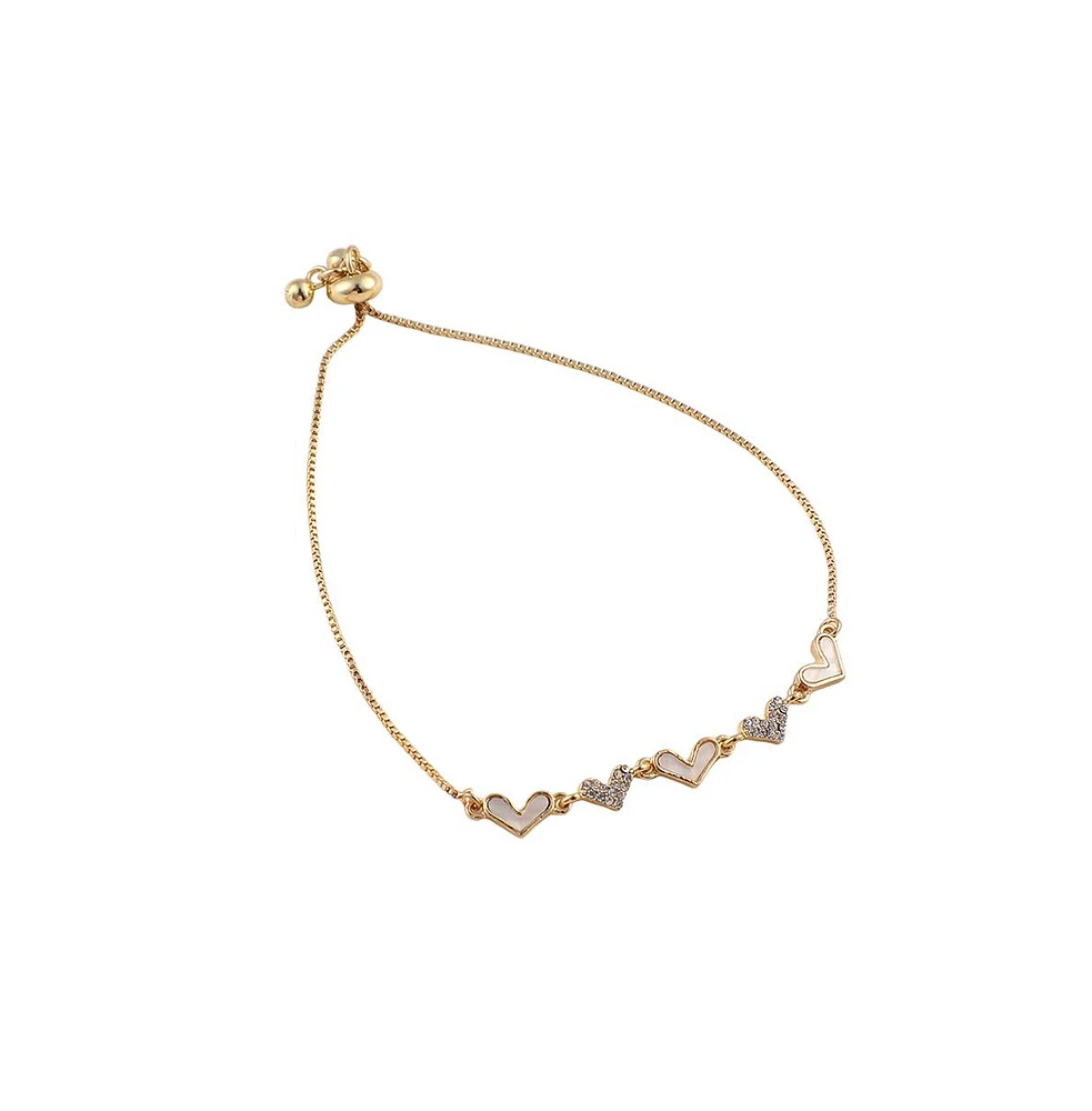 Sohi Women's The Corazon Bolo Bracelet