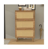 Slickblue Shoe Storage Organizer for Entryway, Closet, or Bedroom Organization