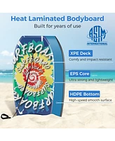 Hongge 33-Inch Lightweight Boogie Board with Eps Core, Xpe Deck, and Hdpe Bottom