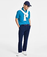 Club Room Men's Classic Fit Performance Stretch Polo, Created for Macy's