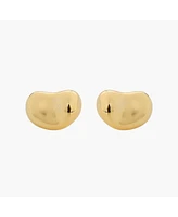 Bearfruit Jewelry Sterling Silver 18k Gold Plated Alexandra Stud Earrings