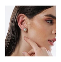 Sohi Women's The Regal Stud Earrings