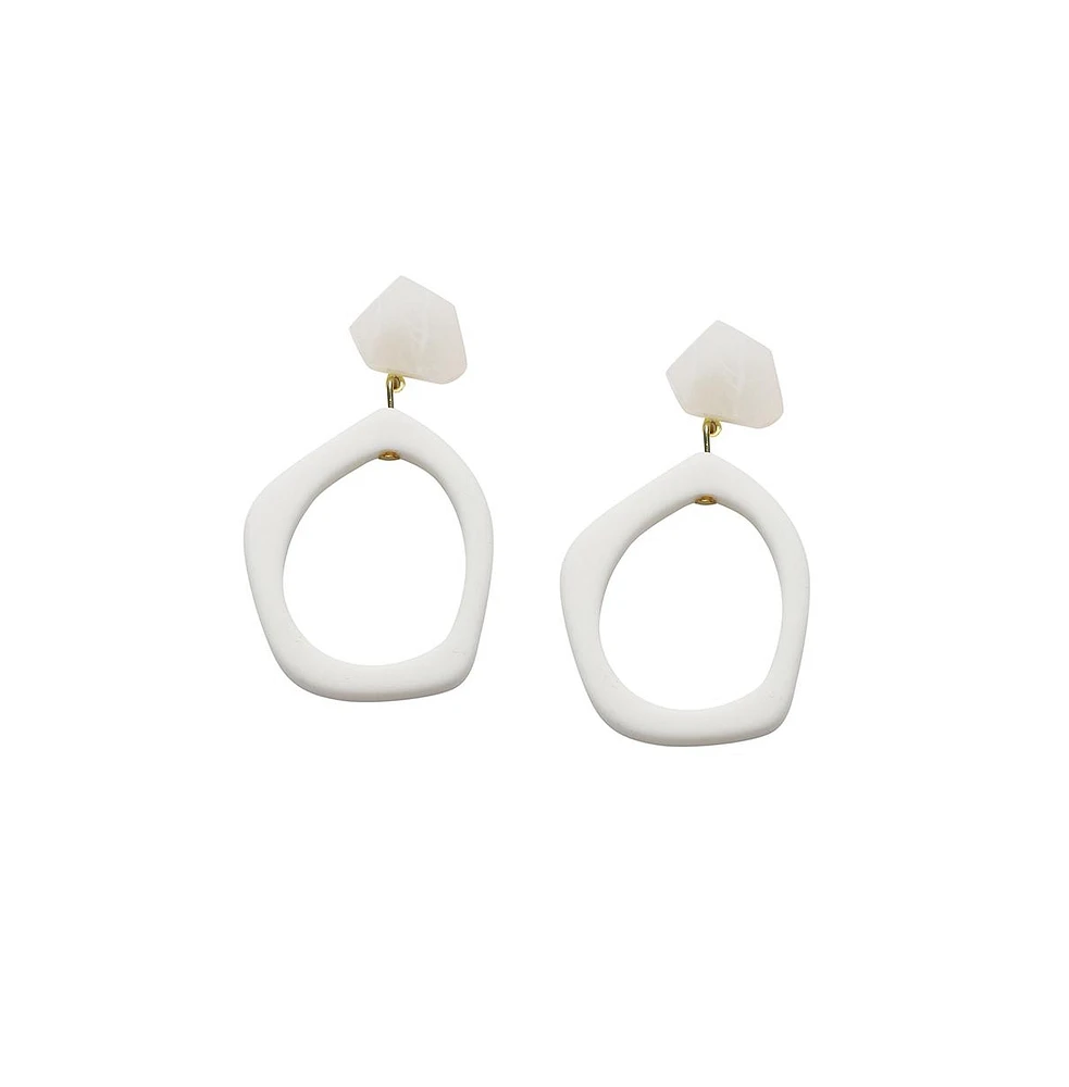 Sohi Women's The Oyuk Drop Earrings