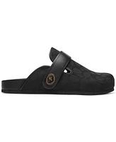 Coach Women's Blake Signature Jacquard Clogs
