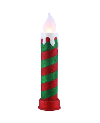 Mr. Christmas 24" Glittery Blow Mold Candle