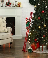 Mr. Christmas 43" Animated Ladder Climbing Elf