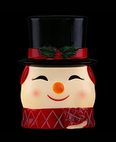 Mr. Christmas 12" Blow Mold Lit Snowman Tree Topper