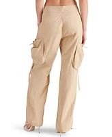 Steve Madden Women's Kaira Bungee-Cord Cargo Pants