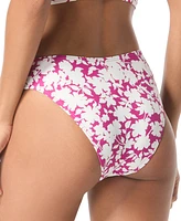 Michael Kors Women's Printed Full Coverage Bikini Bottoms