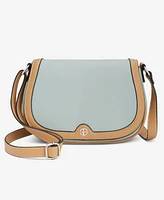 Giani Bernini Saffiano Small Saddle Crossbody, Created for Macy's