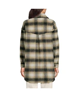 Lands' End Women's Menswear Shirt Jacket