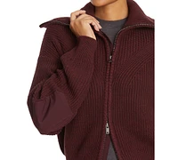 Bass Outdoor Women's Funnel-Neck Zippered Sweater