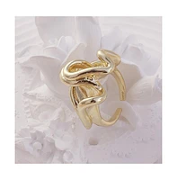 Sohi Women's The Surrealism Statement Ring