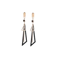 Sohi Women's The Geometrique Drop Earrings