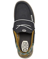 Hey Dude Men's Wally Funk Waffle Casual Moccasin Sneakers from Finish Line