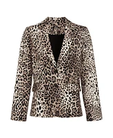 Olsen Women's Leopard Blazer