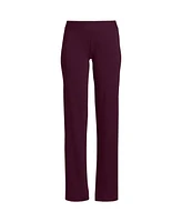 Lands' End Plus Starfish Mid Rise Straight Leg Pants