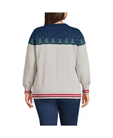 Lands' End Plus Drifter Sweater