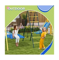 Slickblue Outdoor Swing – Stylish and Durable Seating for Patio, Garden, or Backyard Relaxation