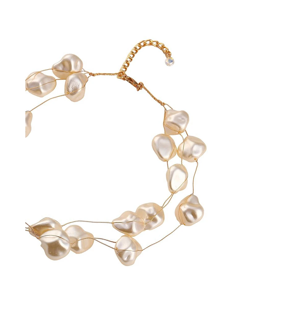 Sohi Women's The Medium Riviera Collar Necklace