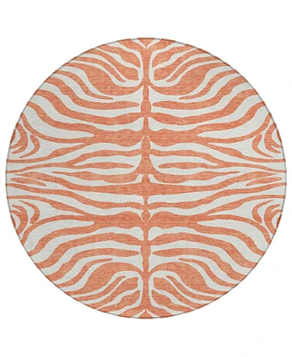 Addison Chantille Machine Washable ACN1042 8'x8' Round Area Rug