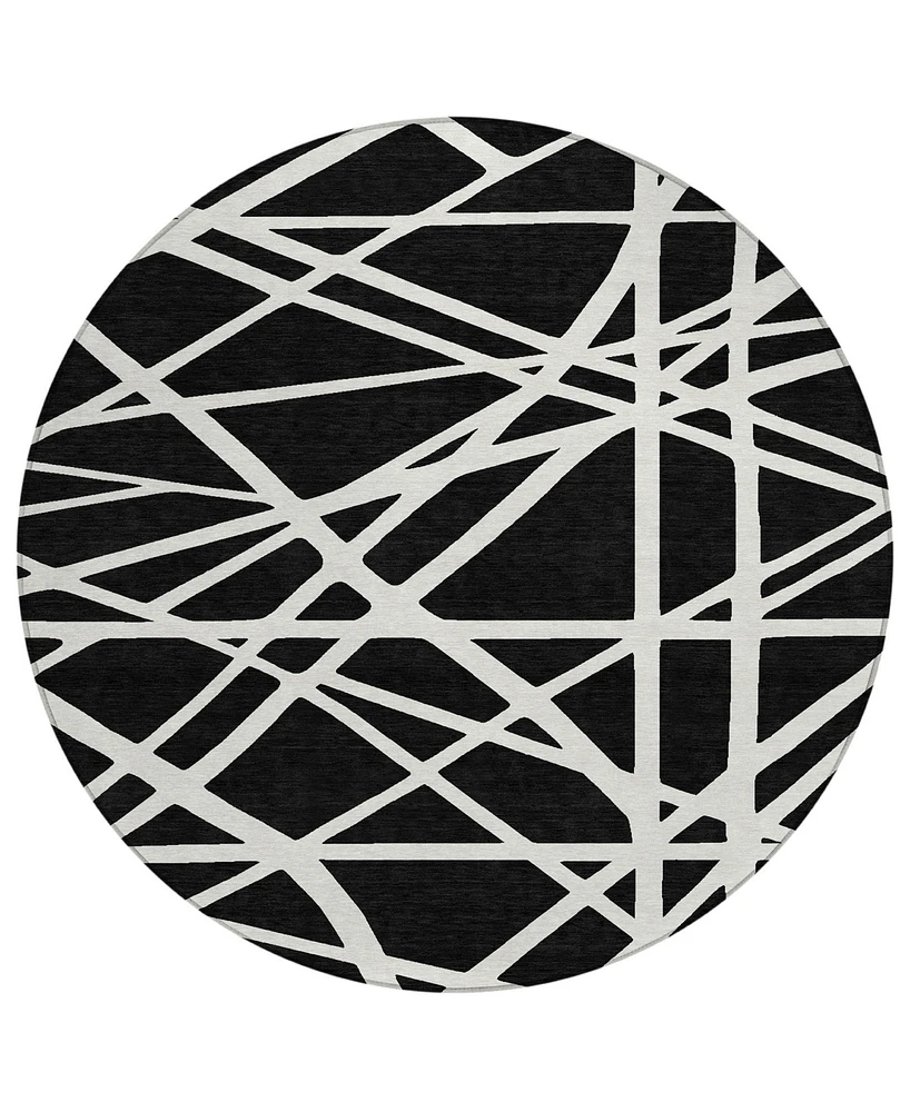 Addison Chantille Machine Washable ACN1040 8'x8' Round Area Rug