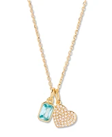 brook & york Adeline Heart Birthstone Necklace