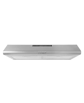 Flynama 30-in 220-cfm Convertible Under Cabinet Range Hoods Undercabinet Mount