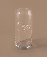 Narbo The Can Hawaii Map Everyday Glassware, Set of 2