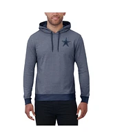 Fanatics Men's Navy Dallas Cowboys Tonal Knit Pullover Hoodie