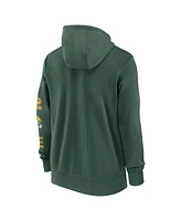 Nike Men's Green Bay Packers Club Full-zip Hoodie Jacket