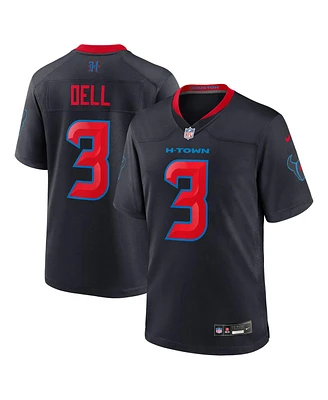 Nike Men's Tank Dell Navy Houston Texans 2nd Alternate Game Jersey