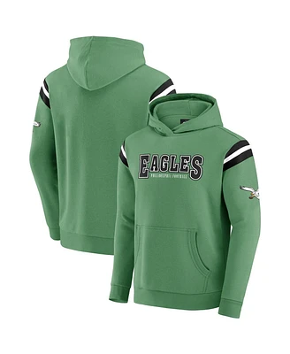 Fanatics Men's Kelly Green Philadelphia Eagles Nfl Football Pullover Hoodie