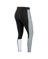 Women's Wear by Erin Andrews Las Vegas Raiders Color Block Leggings