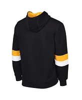 G-iii Sports by Carl Banks Men's Black/Gold Pittsburgh Steelers Adaptive Faceoff Pullover Hoodie