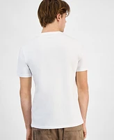 Guess Men's Marina Triangle Slim Fit Short Sleeve Graphic T-Shirt