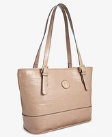 Giani Bernini Croc Medium Tote, Created for Macy's