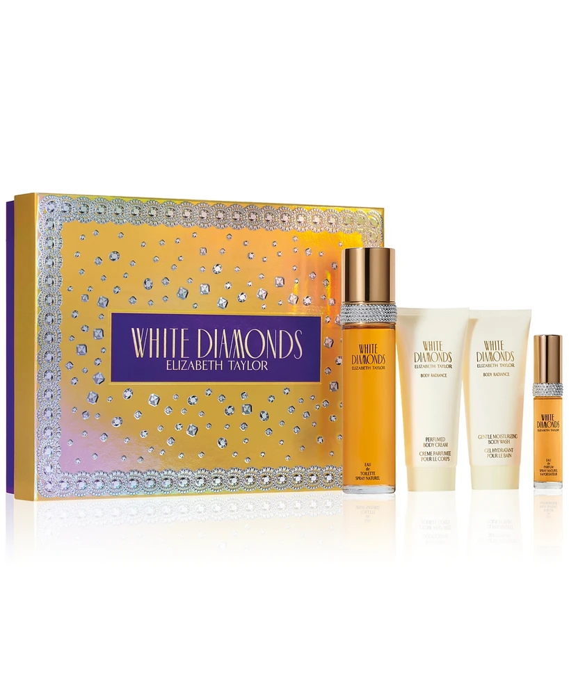 Elizabeth Taylor 4-Pc. White Diamonds Eau de Toilette Gift Set