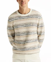 Nautica Men's Striped Crewneck Sweater