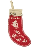 Primitives by Kathy Retro Christmas Felt Stocking Ornaments