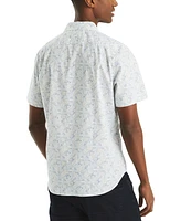 Nautica Men's Printed Short Sleeve Shirt