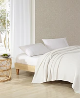 Tommy Bahama Home Sandline Cotton Blanket, Full/Queen