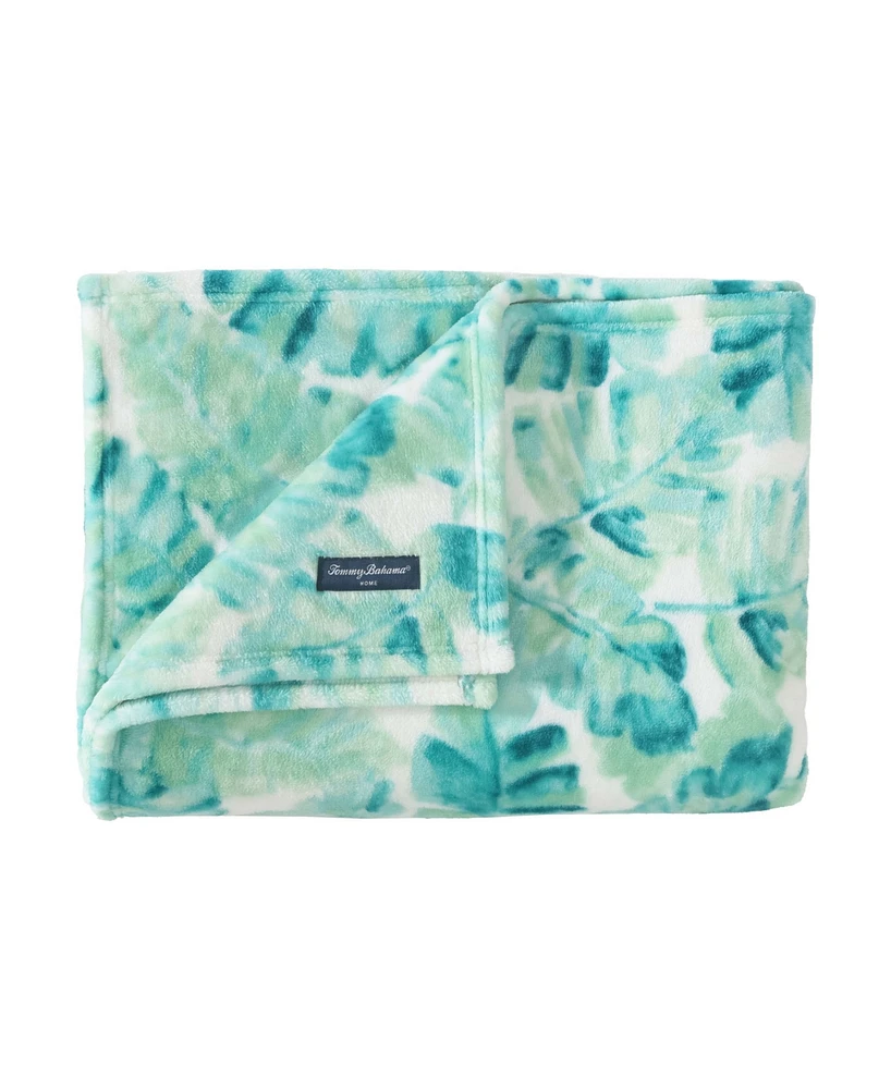 Tommy Bahama Home Ultra Soft Plush Fleece Throw, 70" x 50"