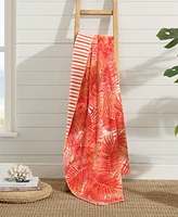 Closeout! Tommy Bahama Home Flannel Throw, 70" x 50"