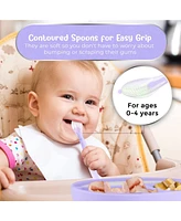 Sperric Baby Boys Silicone Suction Plate 100% Food Grade Divided Self Feeding Training Set | Bpa-Free, Microwave & Dishwa