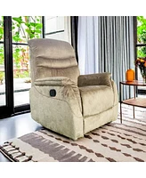 Rocking Recliner Chair for Living Room, Adjustable Modern Recliner Chair, Recliner Sofa with Lumbar Support, Classic and Traditional Recliner Chair wi