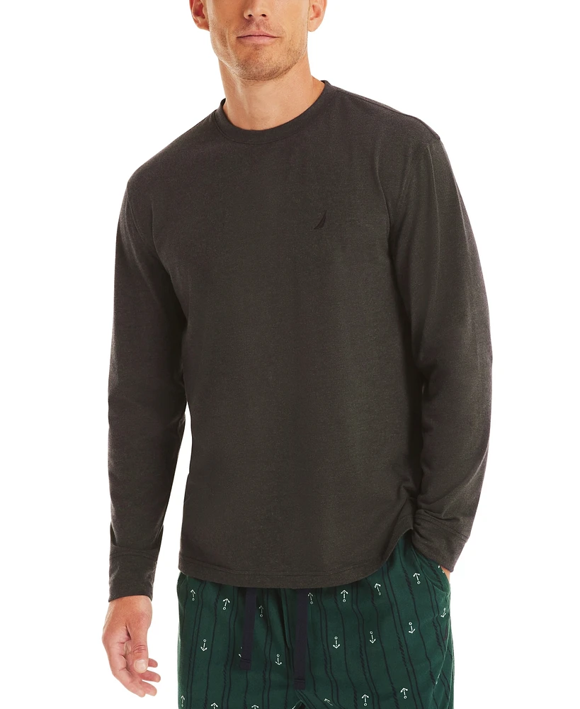 Nautica Men's Pajama Long-Sleeve T-Shirt