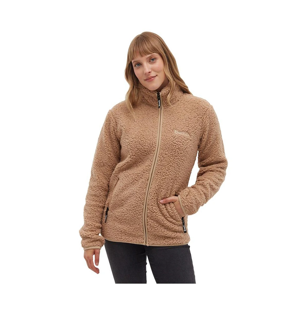 Bench Dna Women's Edition Fleece Funnel Zip-Up