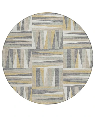 Addison Chantille Machine Washable ACN1012 8'x8' Round Area Rug