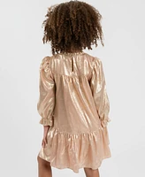 Rare Editions Little Girls Shimmer Party Dress